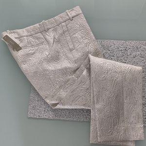 J. Crew soft gold Brocade pants size 6